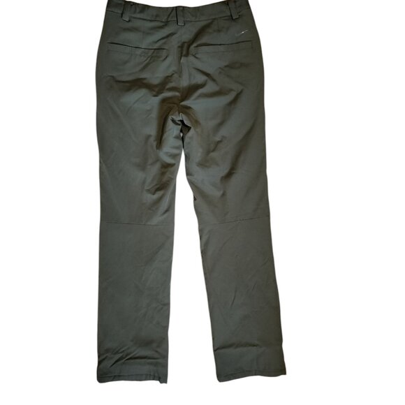Insulated golf hiking pants by Nike, hunter green, long leg, mid waist fit - Picture 6 of 6